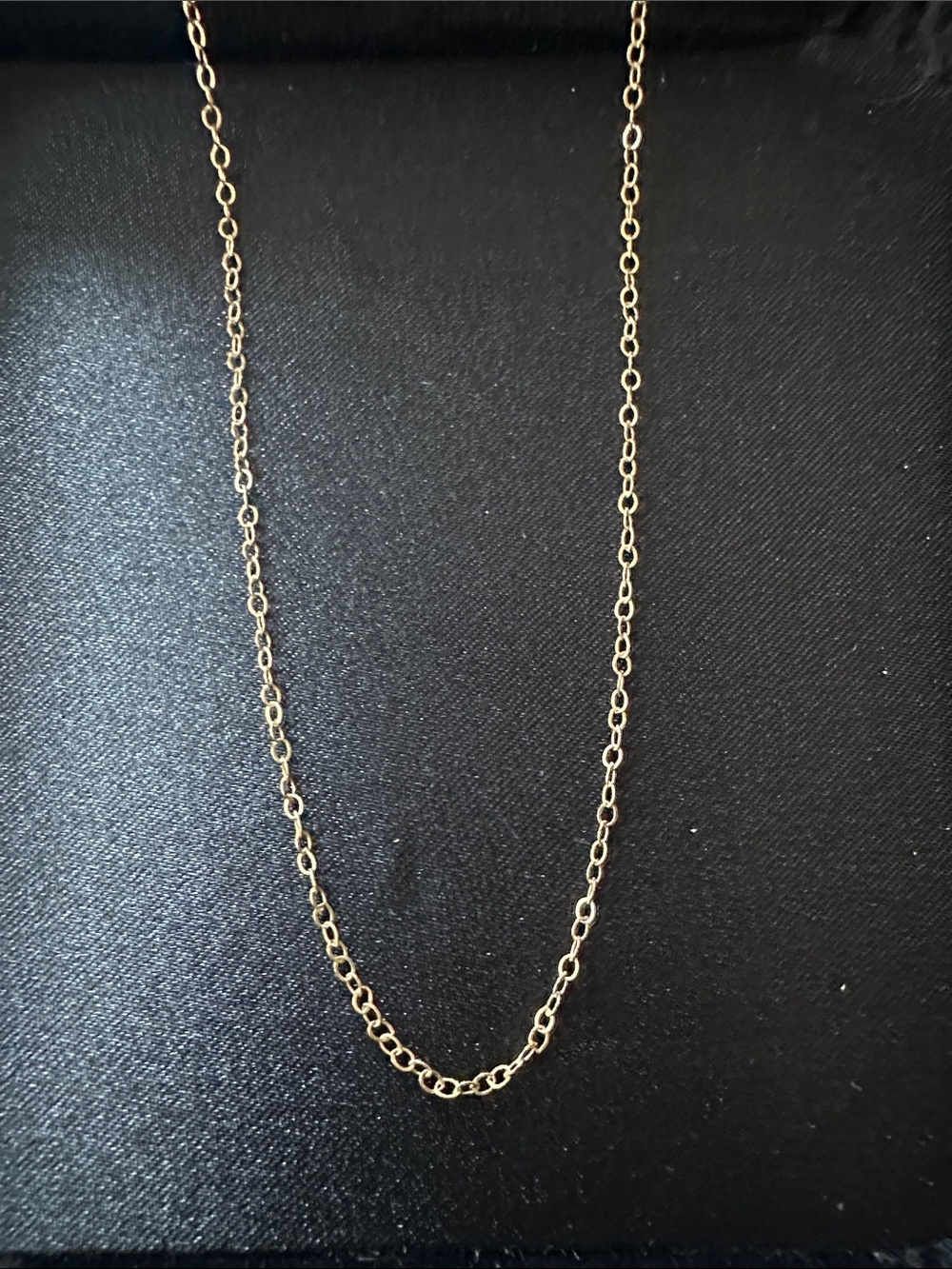 Delicate 14k Gold Link Necklace - Classic Women's Jewelry